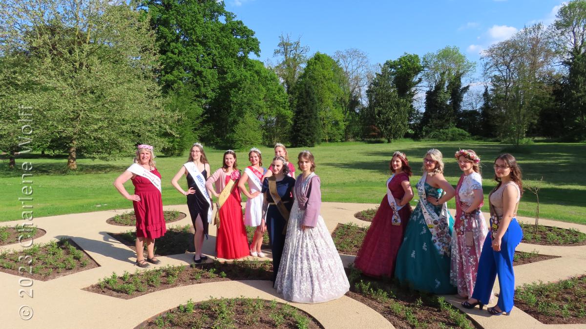 Hoheiten im Schlosspark Angern